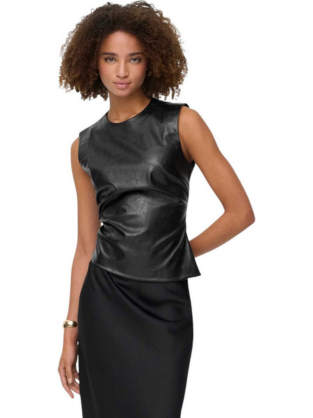 ONLY W MONE GLAZED TOP OTW - 15360230-BLACK