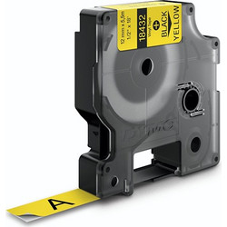 Dymo Ταινία Εικονογράφου Rhino Industrial Vinyl L Black on Yellow (18432)
