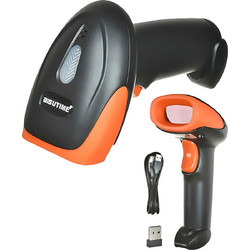 Scanner χειρός ασύρματο με δυνατότητα ανάγνωσης 1D Barcodes BG-830G μαύρο