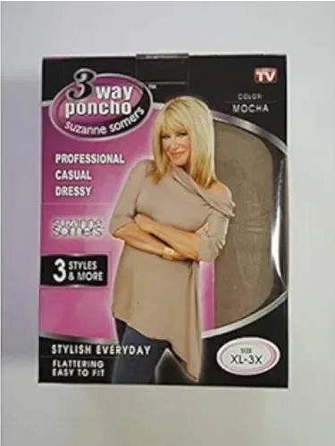3 Way Poncho - Πόντσο Ζιβάγκο Μπεζ S-L