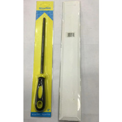 Λίμα Στρόγγυλη Με Αντιολισθητική Λαβή 203mm 8"