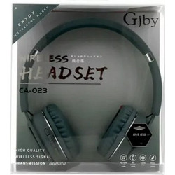 GJBY CA-023 Ασύρματα Bluetooth Ακουστικά On Ear Μπλε