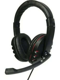 Ezra Ge08 Gaming Headset Over Ear Black