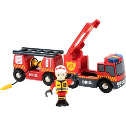 Brio World Fire Department Ladder Truck 33811