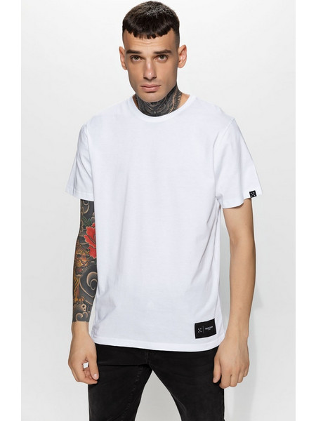 Hoodloom T-shirt με Πίσω Τύπωμα Vertical HL - Λευκό