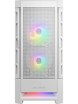 Cougar Airface Pro White Gaming Midi Tower Κουτί Υπολογιστή RGB με Πλαϊνό Παράθυρο