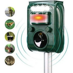 solar ultrasonic pest repeller