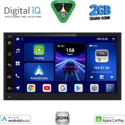 Digital IQ BXC 269_CPAA Ηχοσύστημα Αυτοκινήτου με Οθόνη Αφής 2DIN Bluetooth & GPS