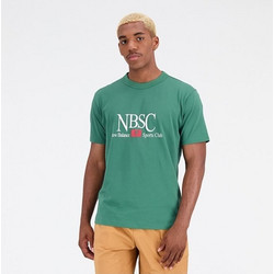 New Balance Athletics Sports Club Cotton Jersey Ανδρικό Αθλητικό T-Shirt Πράσινο MT31558-TFN