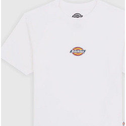 Dickies Maple Valley Lightweight T-Shirt Γυναικεία Κοντομάνικη Μπλούζα Cotton/Elastane Regular Fit - White DK0A4ZAO0WH