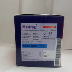 Φλεβοκαθετήρας 22G, 10τμχ