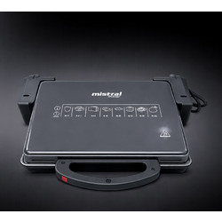 Mistral Plus G-8601 Τοστιέρα Γκριλιέρα με Αποσπώμενες Πλάκες για 4 Τοστ 2000W