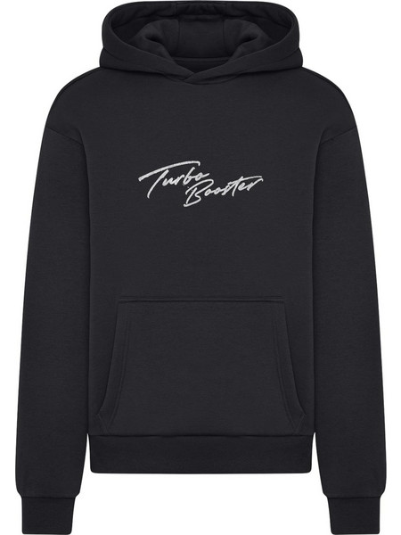 Knight Rider Turbo Booster Fluffy Hoody black