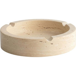 Σταχτοδοχείο Etern Travertine 371CTF1504 Φ13x3cm Beige Πέτρα