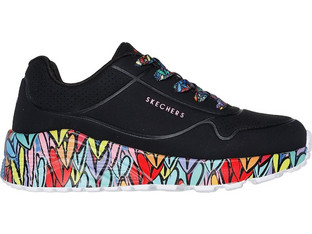 Skechers Παιδικά Sneakers Μαύρα Πολύχρωμα 314088L-BKMT