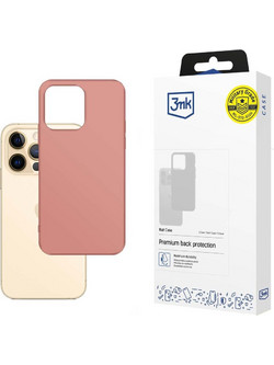 3mk Matt Back Cover Pink (iPhone 13 Pro)