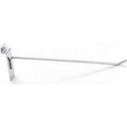 Άγκιστρο Slat Μεταλλικό 30cm O6mm Χρωμέ