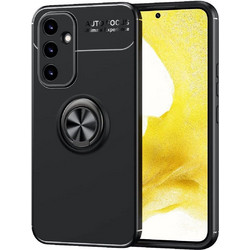Ancus Autofocus Shock Proof Ring Holder Back Cover Black (Samsung Galaxy A34 5G)