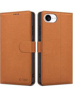 Tech-Protect Θήκη Κινητού iPhone 16e Wallet Saddle Brown