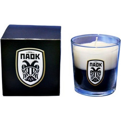 ΠΑΟΚ Κερί Αρωματικό σε Ποτήρι 190 - 220gr 003643