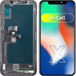 Μονάδα οθόνης LCD ZY για Apple iPhone X, Έκδοση In-Cell, Μαύρο
