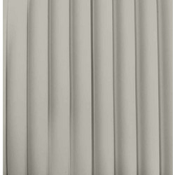 Estiatherm 3D Πάνελ τοίχου MDF Silver 2800 x 100 x 18mm, No01PA.2200.257