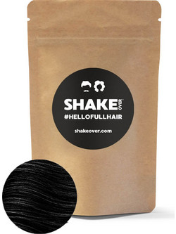Shake Over Refill Pack Zinc-Enriched Black Νανοΐνες κατά της Τριχόπτωσης 60gr