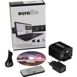 EUROLITE LED PC-Control DMX 512 Λογισμικό διαχείρισης φωτισμού USB - Eurolite