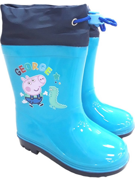 Παιδικές Γαλότσες George Pig Mint 8800010