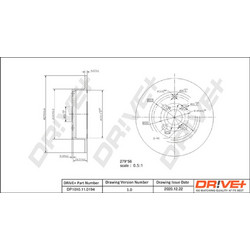 Dr!ve+ Δισκόπλακα - DP1010.11.0194
