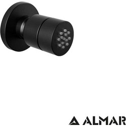 ΕΠΙΤΟΙΧΟ ΑΝΑΚΛΙΝΟΜΕΝΟ JET ROUND ALMAR BLACK MATT