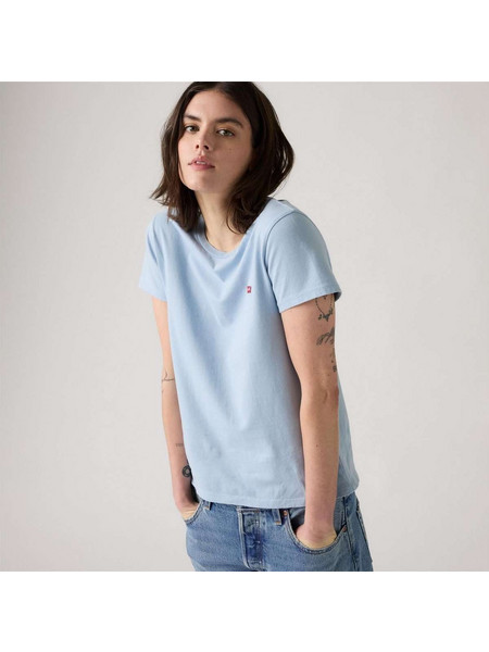 Levi΄s Perfect T-Shirt for Women - CHAMBRAY BLUE JERSEY