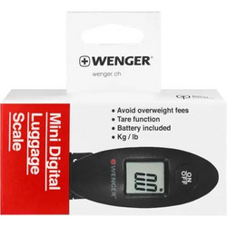 Wenger Ζυγαριά Αποσκευών Μαύρη