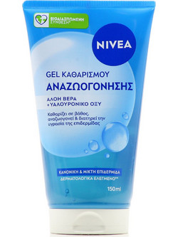 Nivea Daily Essentials Refreshing Facial Wash Normal/Combination Skin Gel Καθαρισμού Προσώπου 150ml