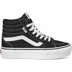 Vans Filmore Hi Platform Γυναικεία Sneakers Μποτάκια Μαύρα VN0A5EM7187