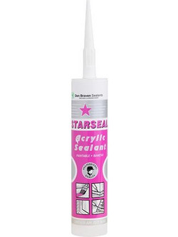 Στόκος ακρυλικός 25τεμ. STARSEAL λευκός 260ml