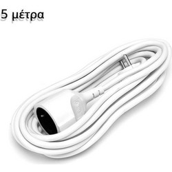Μπαλαντέζα 3x1.5mm Προέκταση Καλωδίου με Μήκος 5m Aigostar Λευκό-110350