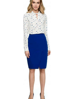 Stylove S127 Pencil Midi Φούστα model 121907 Blue