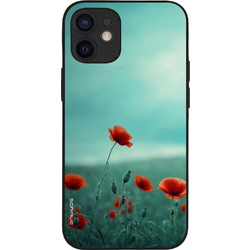 Sonique Sunset in Eden Series Θήκη (iPhone 12 mini) Scarlet Poppy