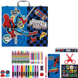 Marvel Spiderman Colouring stationery case