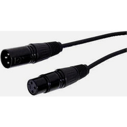 Καλώδιο Επέκτασης XLR GBC 14.1702.05 5m - Διπλή Θωράκιση & Επίχρυσες Επαφές
