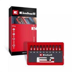 Einhell 49118673 - Σετ 11 τεμαχίων με μύτες κρούσης, σετ τσέπης, 25 mm