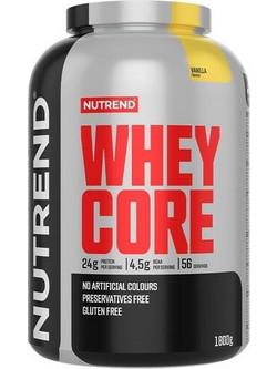 Nutrend Whey Core Vanilla Πρωτεΐνη Ορού Γάλακτος Χωρίς Γλουτένη 1.8kg