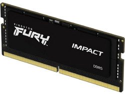 Kingston Fury Impact 32GB (1X32GB) DDR5 RAM 5600MHz C40 SoDimm Black KF556S40IB-32