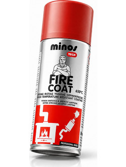 Minos Fire Coat Σπρέι Θερμοκρασίας Κεραμιδί 400ml