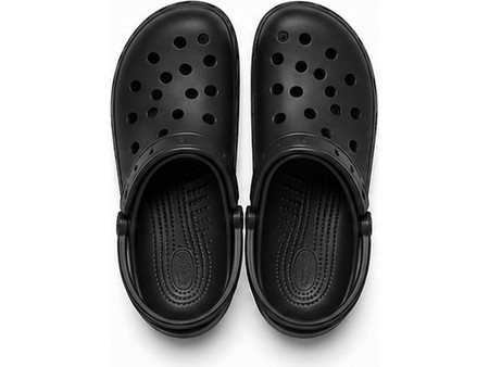 SESAMALL Γυναικεία Σαμπό Clogs Παραλίας Ανατομικά V1219-02 Μαύρο