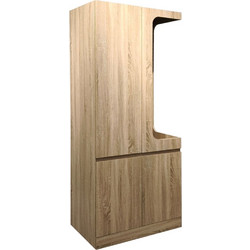 Έπιπλο Εισόδου Feby 049-000126 80x50,5x190cm Sonoma Μοριοσανίδα