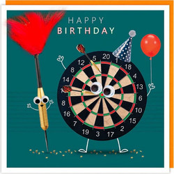 ΕΥΧ.ΚΑΡΤΑ ΣΤΟΧΟΣ HAPPY BIRTHDAY ΜΕ KOKKINA ΜΑΛΛΙΑ
