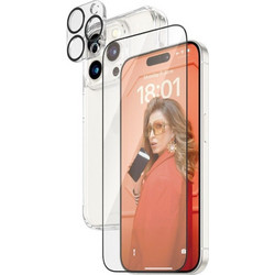 PanzerGlass - 3-i-1 Protection Pack - Apple iPhone 15 Pro