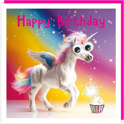 ΕΥΧΕΤΗΡΙΑ ΤΕΤΡΑΓΩΝΗ ΚΑΡΤΑ HAPPY BIRTHDAY ΜΟΝΟΚΕΡΟΣ ΜΕ ΜΑΤΑΚΙΑ